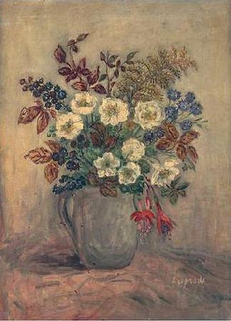 Pierre Laprade Vase de fleurs Norge oil painting art